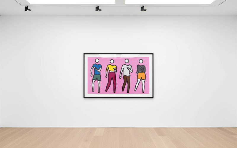 Julian Opie Dance Synched