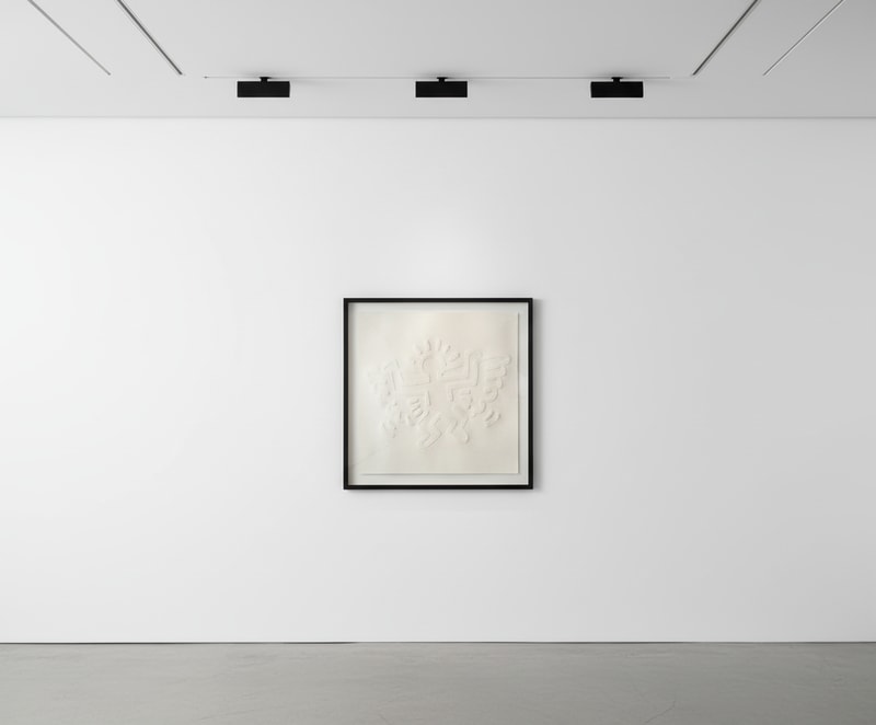 Keith Haring White Icons