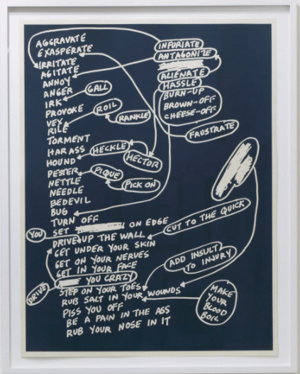 Mel Bochner artwork