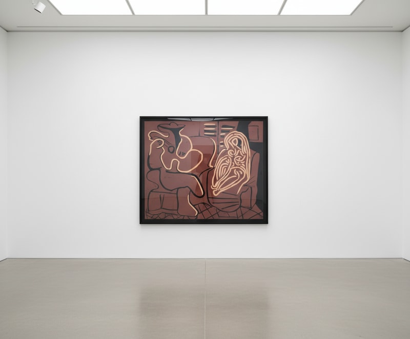 Pablo Picasso Linocut