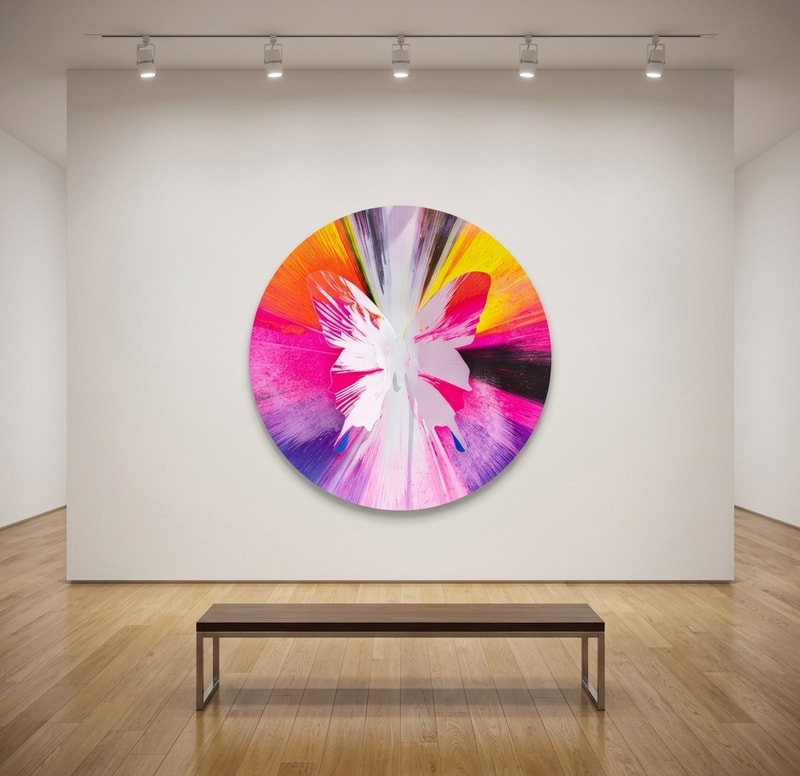 Punkmetender Spin Paintings