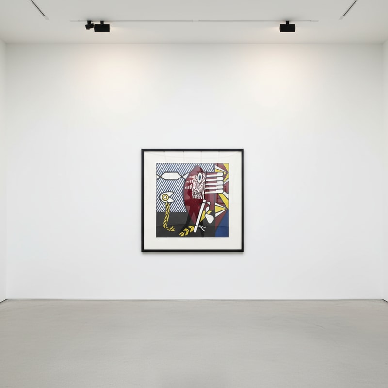 Roy Lichtenstein American Indian Theme