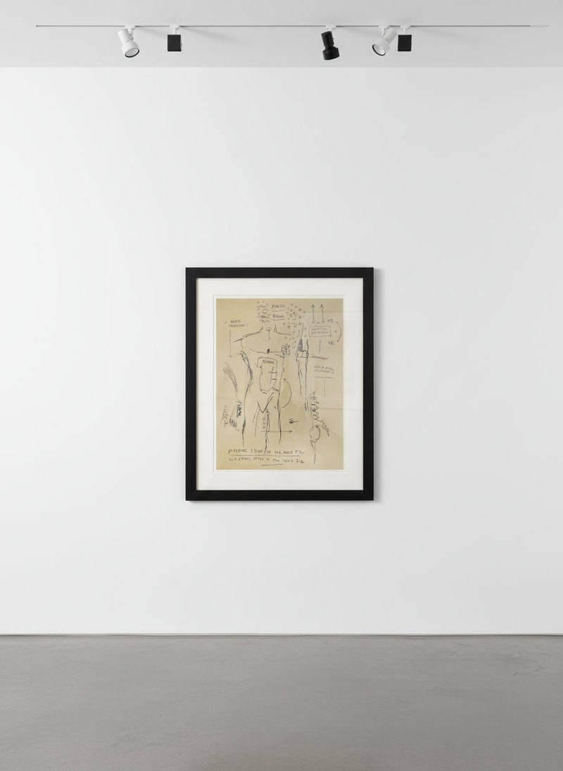 Jean-Michel Basquiat Untitled (From Leonardo)