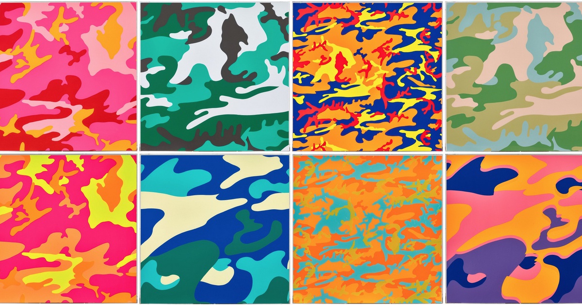 Andy Warhol Camouflage About | Meaning | Guy Hepner