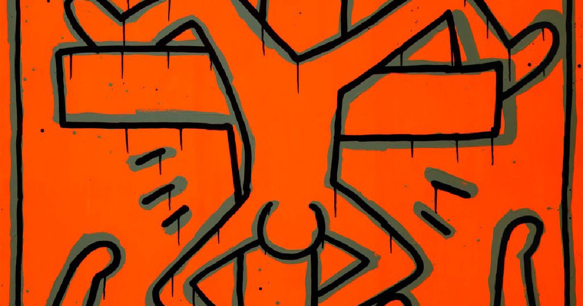 Keith Haring Wooden Cubes Puzzle - SFMOMA Museum Store