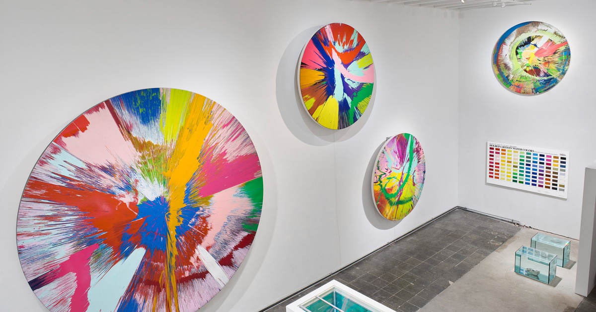 アート・デザイン・音楽 Damien Hirst DAMIEN HIRST CHERRY BLOSSOMS | SWAG HOMMES